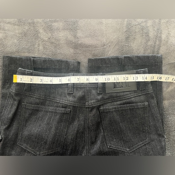 Escada Womens Mid-Rise Wide Leg Jeans size 36 US 6 Inseam 31 - Picture 5 of 11